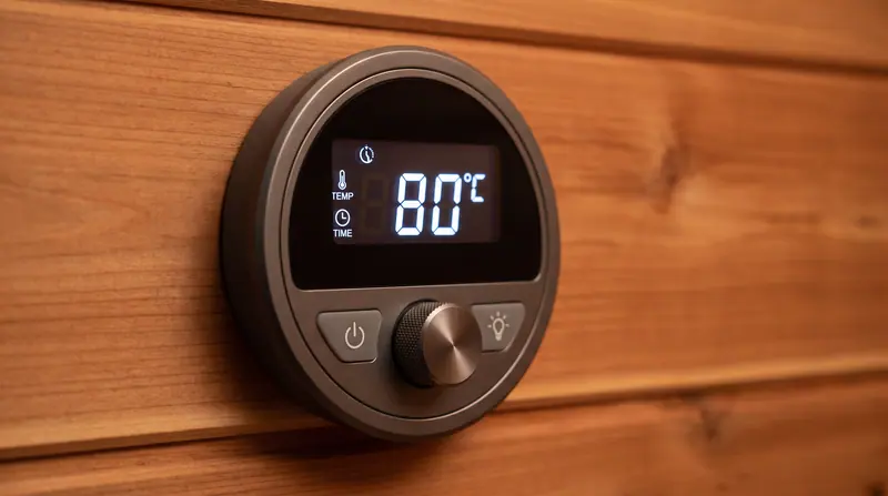 Panel kontrol digital: suhu, timer, dan LED dari satu tempat