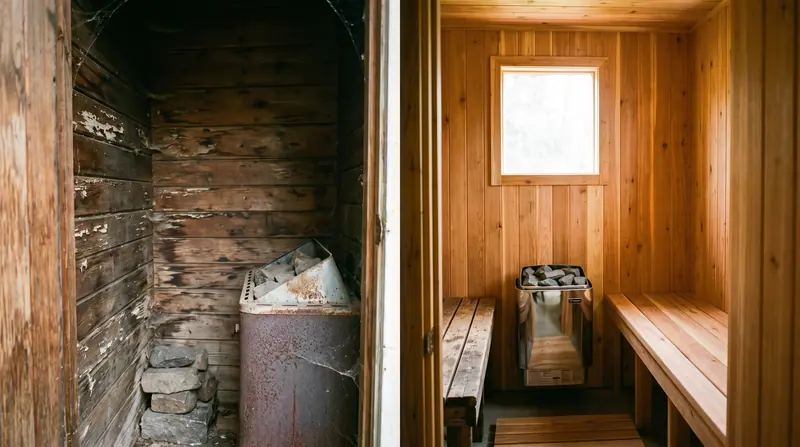 Renovasi & perbaikan sauna di Medan — Kontraktor Sauna Medan