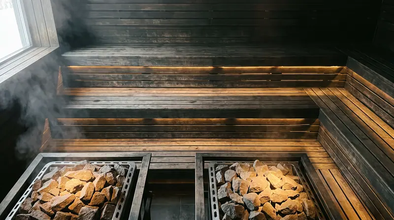 Sauna 16 orang — Komersial — gym, spa, dan hotel