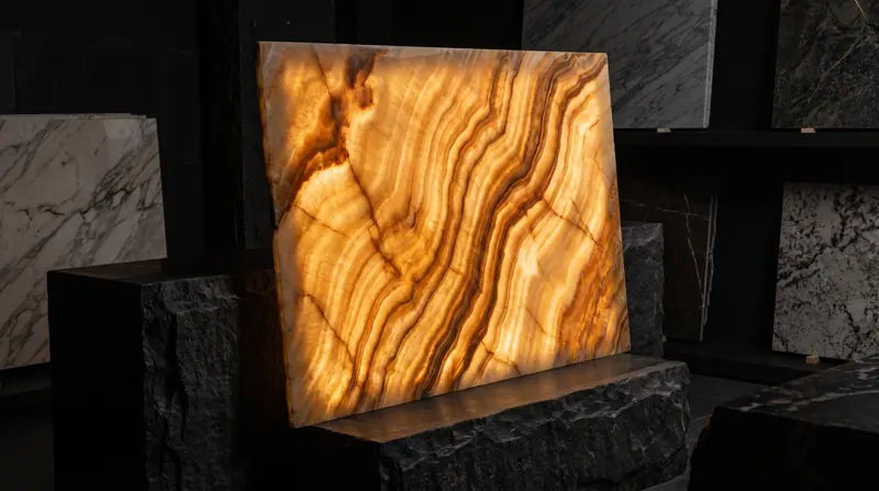Onyx — panel aksen dengan backlight