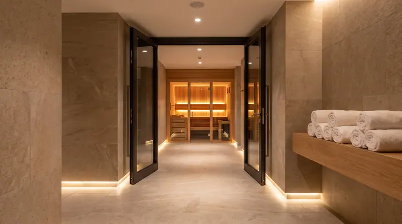 Sauna 16 orang — Komersial — gym, spa, dan hotel