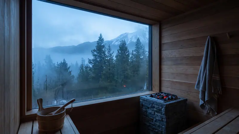 Jasa pembuatan sauna di Berastagi — sauna vila pegunungan Karo